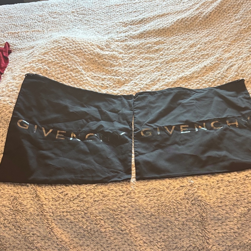 Givenchy Black Drawstring bag with Logo Detail